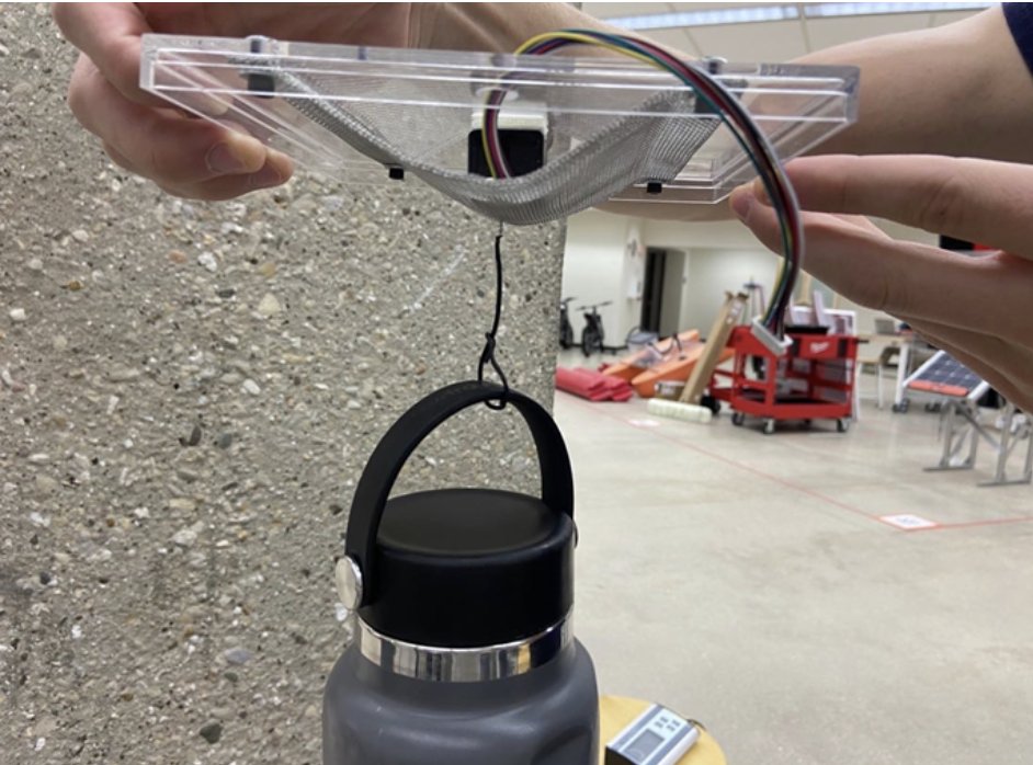 Wire mesh strength test
