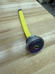 02 · Steel end cap installed